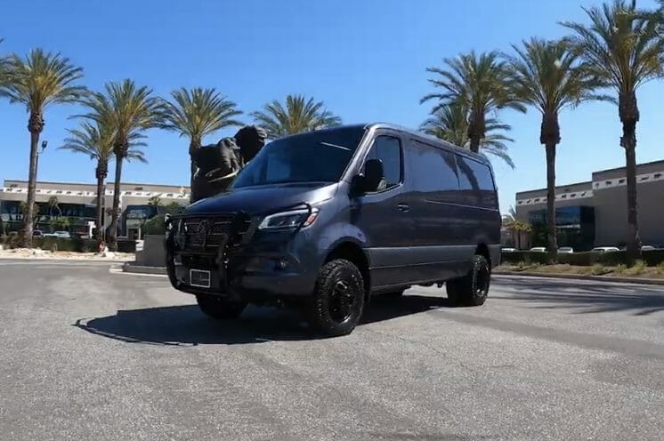 AddArmor Turns the Mercedes-Benz Sprinter Van Into a Luxury