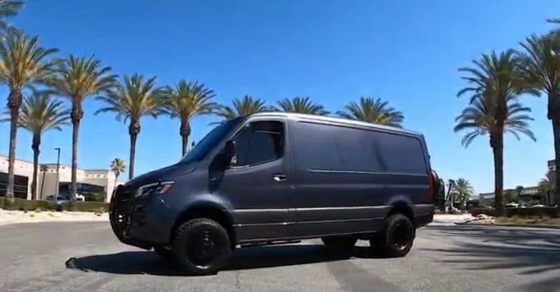 10 Great Upgrades on  our Custom Armored Mercedes Sprinter Van