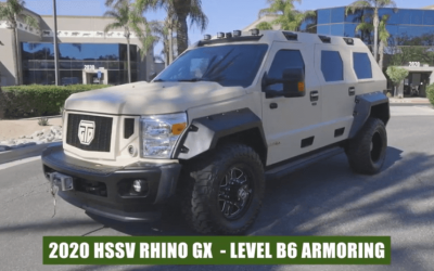 Impressive Upgraded & Customized USSV Rhino GX with Level B6 Armoring