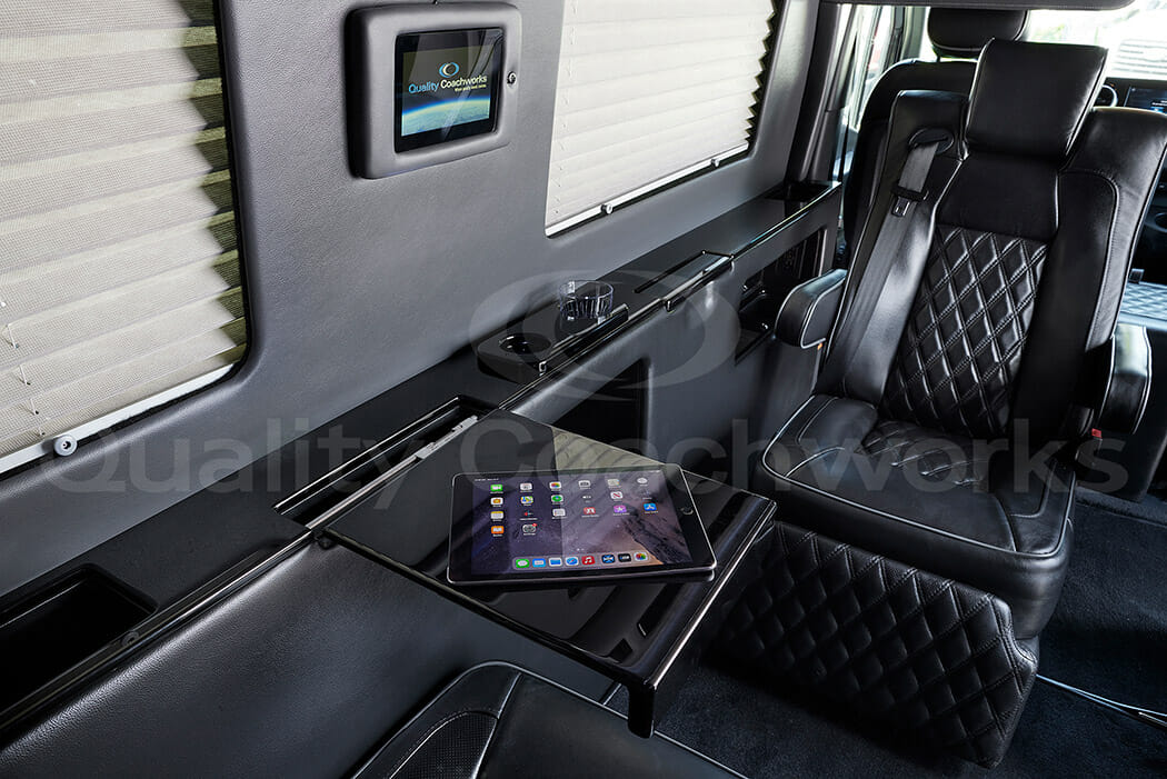 Inkas' VIP Mobile Office Mercedes-Benz Sprinter Is For Handling Business On  The Go