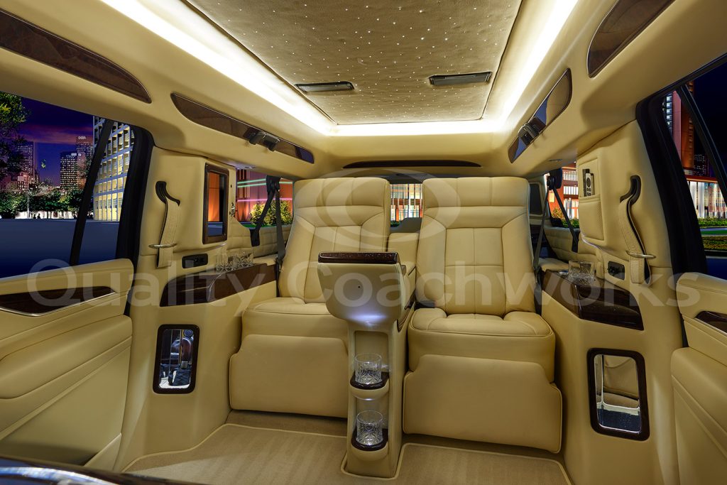 2023 Cadillac Escalade ESV CEO Mobile Office Stretch | Quality Coachworks