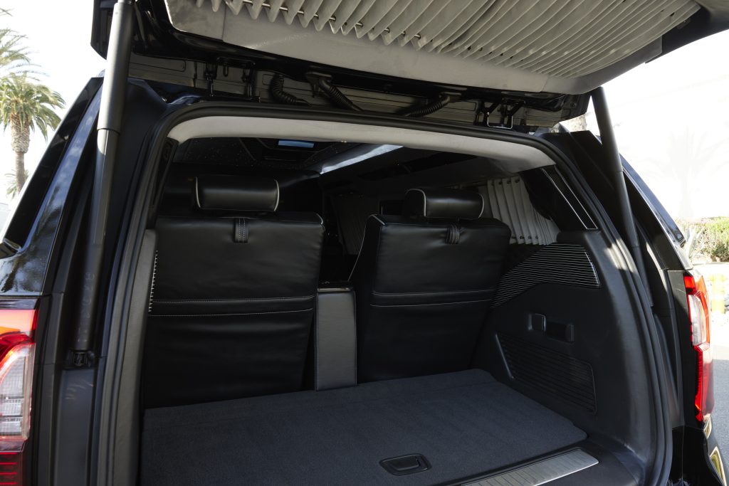 2025 Yukon Denali CEO Conversion Back Seat Interior