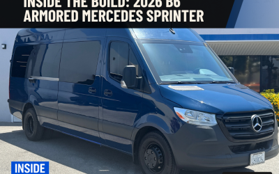 Inside the Build: 2026 Mercedes-Benz Sprinter 170 Extended Level B6 Armored Vehicle